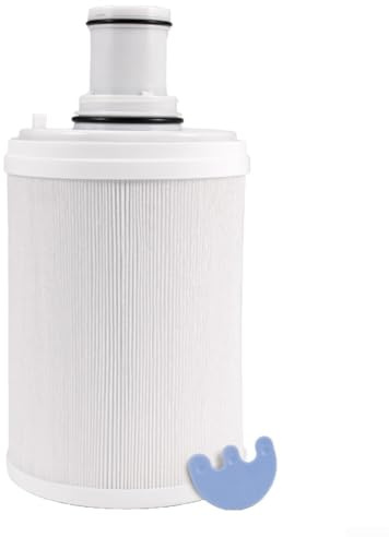 Wasserfilter Kartusche Ersatz für eSpring 100186M und 100188CH, HEPA Aktivkohle und Vlies für Präzisionsfiltration bis 0,2 Mikron, entfernt Rost, Sand und Verunreinigungen