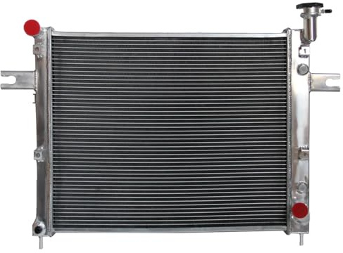 Radiateur entièrement en aluminium compatible avec Jeep Grand Cherokee Laredo Overland Sport 2001-2004 V8 47L 287Cu Transmission automatique
