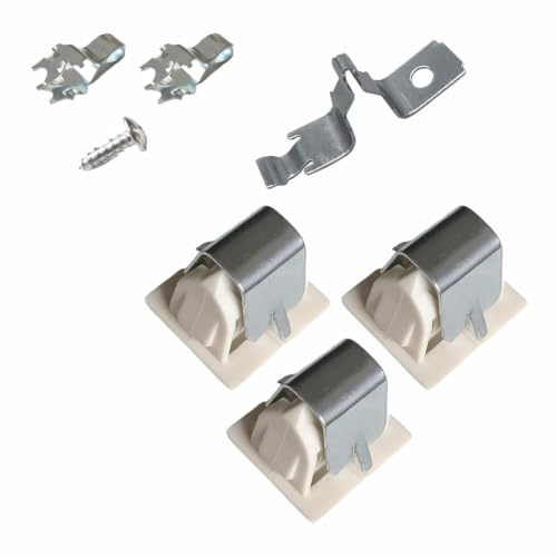 Tumble Dryer Catch Strike Assembly Compatible with Whirlpool Maytag Kenmore | Replaces 279570 279570VP FSP279570 236877 236876 3392538 279337 DE902 690081, laundry appliance secure closure