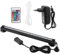 Pssopp Aquarium Beleuchtung RGB LED Aquariumbeleuchtung Aquarium Bubble Light IP68 Wasserdichtes Aquarium Tauch Licht Unterwasser LED Lampe mit 24 key Fernbedienung(31cm)