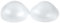 IVITA Bra Insert Pads Push Up Breast Inserts Silicone Bra Push Up Breast Pads Enhancer Bust Padding For Swimsuit Bikini (White, L-261g/Pair-Cup C)