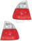 Rückleuchten Heckleuchten Set außen E46 3er Touring 98-05 Weiß/Rot