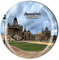 Sanssouci Park Potsdam Germany Kühlschrankmagnet Souvenir Geschenk Kristall Magnetsticker Kollektion