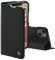 Hama Handytasche für Apple iPhone 13 mini „Slim Pro“ (Schutzhülle mit Geldbörse 2x Kartenfach, klappbare iPhone 13 mini Hülle mit Magnetverschluss und Standfunktion) schwarz