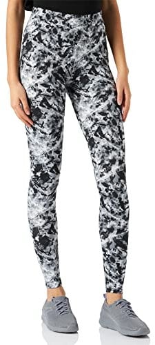 Urban Classics Damen Ladies Soft AOP Leggings, blackfading, XS