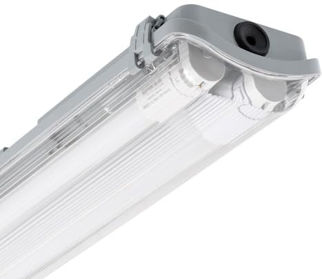 LEDKIA LIGHTING - Pantalla Estanca LED 150cm | IP65 Resistente Agua y Polvo | Flujo Luminoso 4840lm | Para Interiores y Exteriores | Tubos LED T8 SMD2835, Blanco Neutro 4000K, Policarbonato