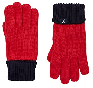 Joules Jungen Hedley Handschuhe Fäustlinge, rot, Einheitsgröße (2er Pack)
