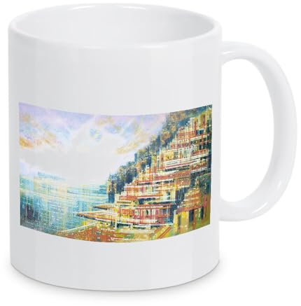artboxONE Tasse EIN Postiano-Sommer von Marc Todd - Kaffeetasse Reise