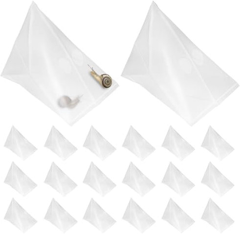 QWORK® 20 Pezzi Trappol Lumache, Trappole per Lumache, Trappole per Birra, per Frutteti, Giardini, Orto