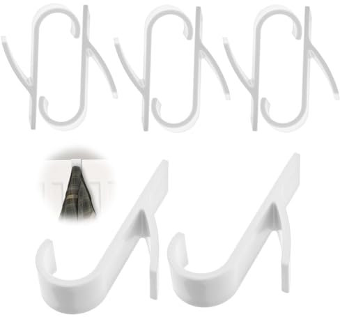 8 Piezas Gancho Radiador Toallero,Ganchos para Radiador Baño, Perchas para Radiador, Soporte Radiador,para Se Adapta a Todos Los Radiadores Estándar, Blanco