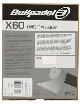 Box 60 Overgrips Bullpadel Gb1606 Weiss