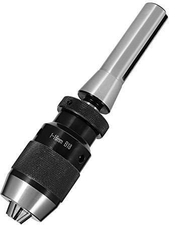 Keyless 1/32- 5/8 Drill Chuck Self Tighten with R8 Shank Heavy Duty Self Tighten for CNC Drill Presses or Lathes Spindle