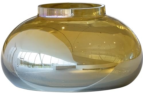 LEONARDO HOME 018650 POESIA Vase 14 cm gold, Glas