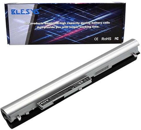 BLESYS 4400mAh Batteria per HP Pavilion 15-n010sl 15-n015sl 15-n042sl 15-n048sl 15-n068el 15-n073sl 15-n207sl 15-n213sl 15-n233sl 15-n234sl 15-n249sl Laptop 14.8v [Argento]