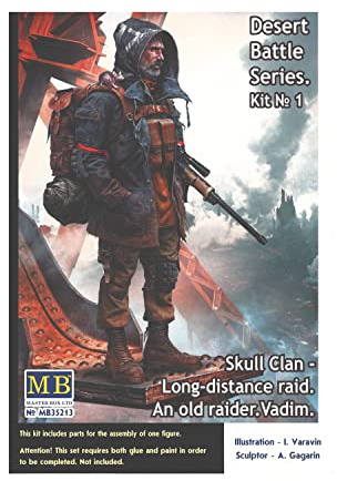 Masterbox MAS35213 1:35-Skull Clan-Long Distance Raid, Kit 1