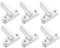 WANGCL Lot de 6 bloqueurs de fenêtre avec vis de fixation pour portes en PVC UPVC, fenêtre de sécurité domestique en alliage de zinc