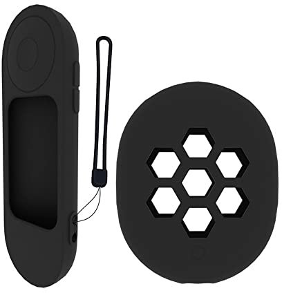 Remote Control Cover Case for Google TV Chromecast 4K TV,Silicone Protective Skin Holder Sleeve Protector for Google TV Controller Set Top Box (Black)