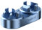 Ranked Premium Schaltöffner für DIY Mechanische Tastatur | CNC Gefrästes Aluminium (Blau)