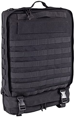 ELITE BAGS - Module Notfallrucksack | schwarz | extraflach | modular erweiterbar
