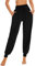 HAPYWER Haremshose Damen Lang für Sport Workout-Yogahose Jogginghose Sommerhose Leicht Weiche Lockere Bequem mit Groß Taschen-S-XXL