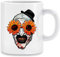 Art The Clown Terrifier 2 Sonnenblumen-Sonnenbrille Kaffeebecher Becher Tassen Ceramic Mug Cup