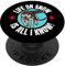 Funny Husky Musher Dog Schlitten und Schlitten Hunde Mushing PopSockets mit austauschbarem PopGrip