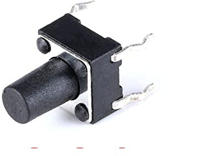 Industrielle Schalter 40 Teile/los 6 x 6 x 8 mm 4-PIN-Takt-Mikroschalter Touch-Taste Selbstrückstelltaste 668 mm Plug-in-Tasten DIP-Schalter elektronischer Schalter