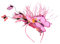 TOGEVAL Schmetterlings Stirnband Tee Party Hut Für Frauen Haar Accessoires Tee Party Hüte Fascinator Hüte Für Frauen Fascinatoren Für Frauen Tee Party Tee Party Stirnband Tee
