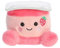 Aurora Adorable Palm Pals Yona Yogurt Stofftier im Taschenformat zum Spielen Sammelspa Rosa 12,7 cm