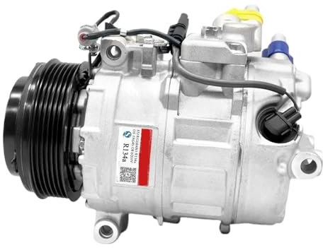 Compresor de Aire Acondicionado, Compatible con BMW 6SBU14C, Compatible con BMW Serie 3 E90 E91 E92 E93 325d 320d 316d 318d 330d N47 N57 447260-1853 DCP05050 64526987862