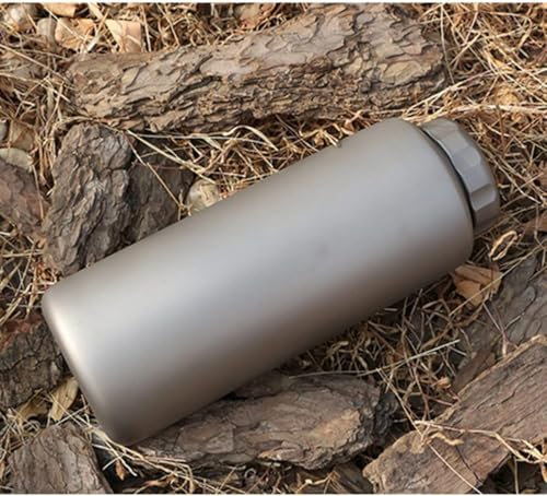 RPixc 1050 ml Wasserflasche – geeignet für Outdoor-Camping, Wandern, Rucksackreisen und Sport, wiederverwendbare Wasserflasche mit Isolierabdeckung