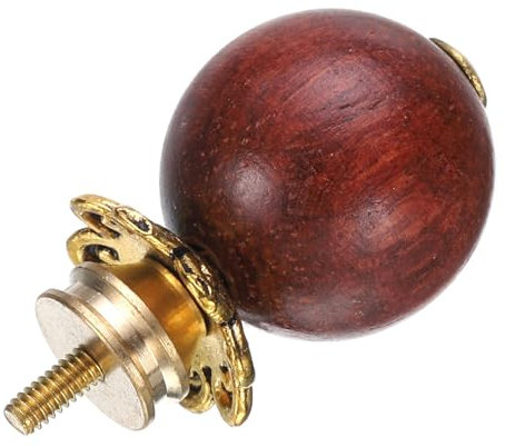 sourcing map Teapot Button Lid Knobs Tea Kettle Pot Cover Handle Knobs Lid Top Replacement for Teapot Teakettle Ceramic Pot Accessories Supplies, Wood