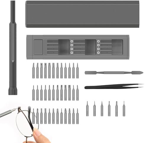 Small Screwdriver Set, Electric Screwdriver Precision Screwdriver Repair Tool Kit, Magnet Screw Driver Set With Case, User-Friendly 44-in-1 Multifunctional Tool Kit For DIYs Computer Auto Repairs