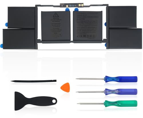 KXRSII A2113 Batería para MacBook Pro 16 '' A2141, Release 2020 2019, EMC 3347, MVVL2 MVVL2LL/A MVVM2 MVVM2LL/A MVVJ2 MVVJ2LL/A MVVK2 MVVK2LL/A 11.36V 99.8Wh 8790mAh