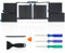KXRSII A2113 Batería para MacBook Pro 16 '' A2141, Release 2020 2019, EMC 3347, MVVL2 MVVL2LL/A MVVM2 MVVM2LL/A MVVJ2 MVVJ2LL/A MVVK2 MVVK2LL/A 11.36V 99.8Wh 8790mAh