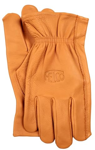 FELCO 703W Winterhandschuhe – Hochwertiges Leder, wasserdicht & isoliert mit 3M Thinsulate – Perfekter Schutz für Gartenarbeit & Outdoor-Einsätze