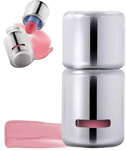 Blush liquido Jelly Color con testina in spugna, crema trucco opaca, a lunga tenuta e anti-sudore, per tutti i tipi di pelle
