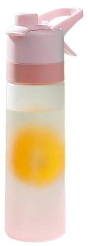 Mist Drinking Bottle - Portable Water Bottles Flavour Pods Scented 0 Sugar Water For Home Outdoor Sports Fitness| 650ml Random Flavour Pods Scented 0 Sugar Calorie Water Cup With Straw For Gym School