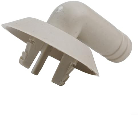 Honseadek Tubo per unità d'aria esterna condizionatore di scarico da 26 mm per giunto HVAC Raccordo a tre vie Gomito Materiale ABS Sigillatura resistente alle intemperie per sistema di drenaggio di