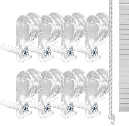 Raffrollo-Clips – POM 5 x 1,5 x 2,1 cm, transparent | Transparenter