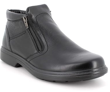 ENVAL SOFT Uomo Scarpe 8715200 Scarponcino con Cerniera Nero 41