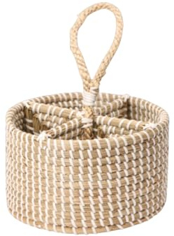 Dexam Sintra Seagrass Cutlery Caddy - Natural