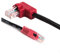 Abgewinkeltes RJ45 Ethernet-Patchkabel, L-Form, Internet-Lan-Kabel, Cat5-Patchkabel, 1,8 m (rechts gewinkelt)