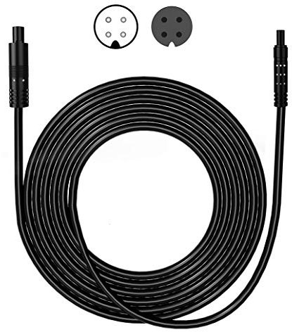 YQMAJIM Câble d'extension pour caméra de recul 4 broches 5 m