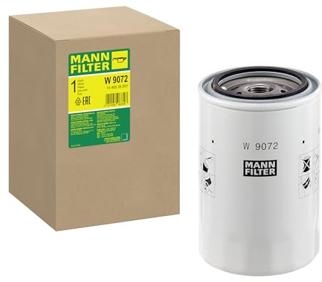 MANN-FILTER, W 9072 Ölfilter | Für Off-Highway, Hohe Filtrationsleistung, Optimaler Motorschutz, Hochwertige Dichtung, Echte OE-Technologie