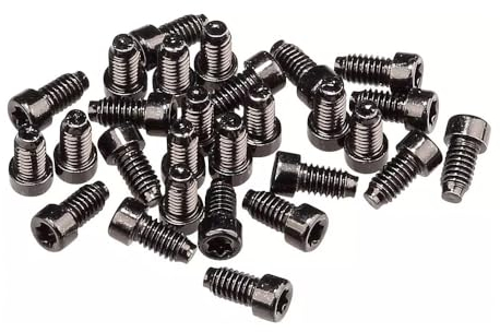Spank Short Pedal pin kit (7mm) Silver, 4P-PNK005-M0-AM