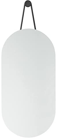 Zone Denmark A-Wall Mirror Wandspiegel, Spiegel, 60 x 30 cm, Schwarz