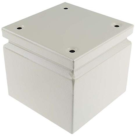 RS PRO TL Stahl Anschlussbox Grau IP66 Breite 150mm Höhe 120 mm Länge 150 mm