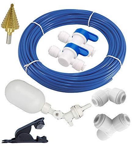 PureSec -CMK01 Kaffeemaschine, Wasserleitungs-Set, gefiltertes Wasser, automatisches Nachfüllen, DIY-Kit, direkte Wasserleitung, Sanitär-Kit