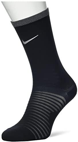 Nike DA3584 Spark Lightweight Socks unisex-adult black/reflective silv 8-9.5